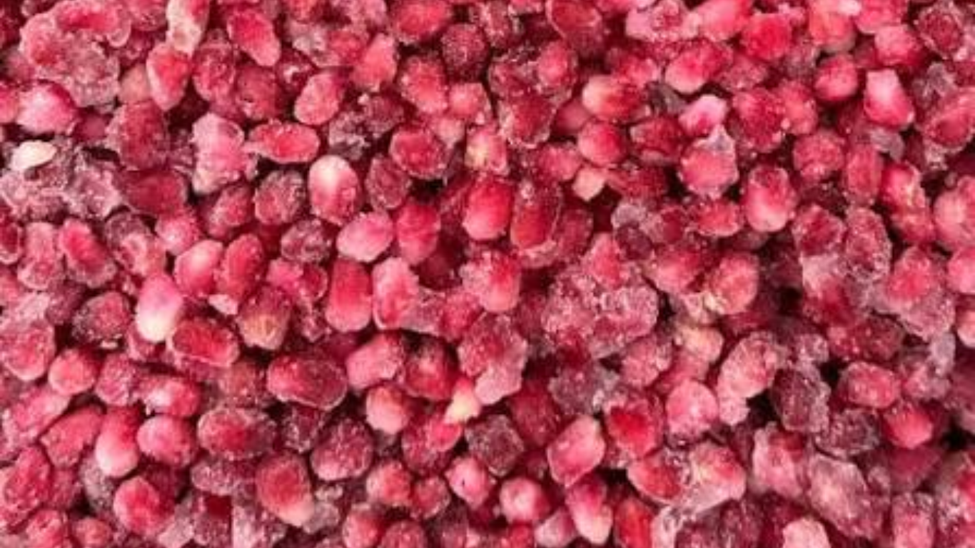 Frozen Pomegranate Arils Export from India